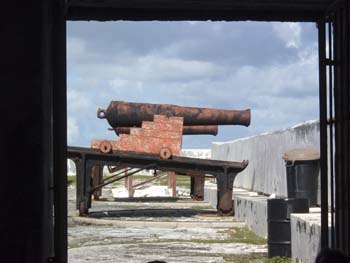 Fort in the Bahamas