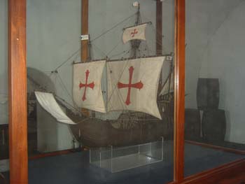Ship in fort